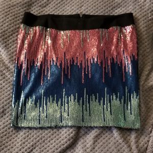 Sequin skirt